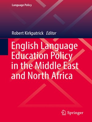 cover image of English Language Education Policy in the Middle East and North Africa